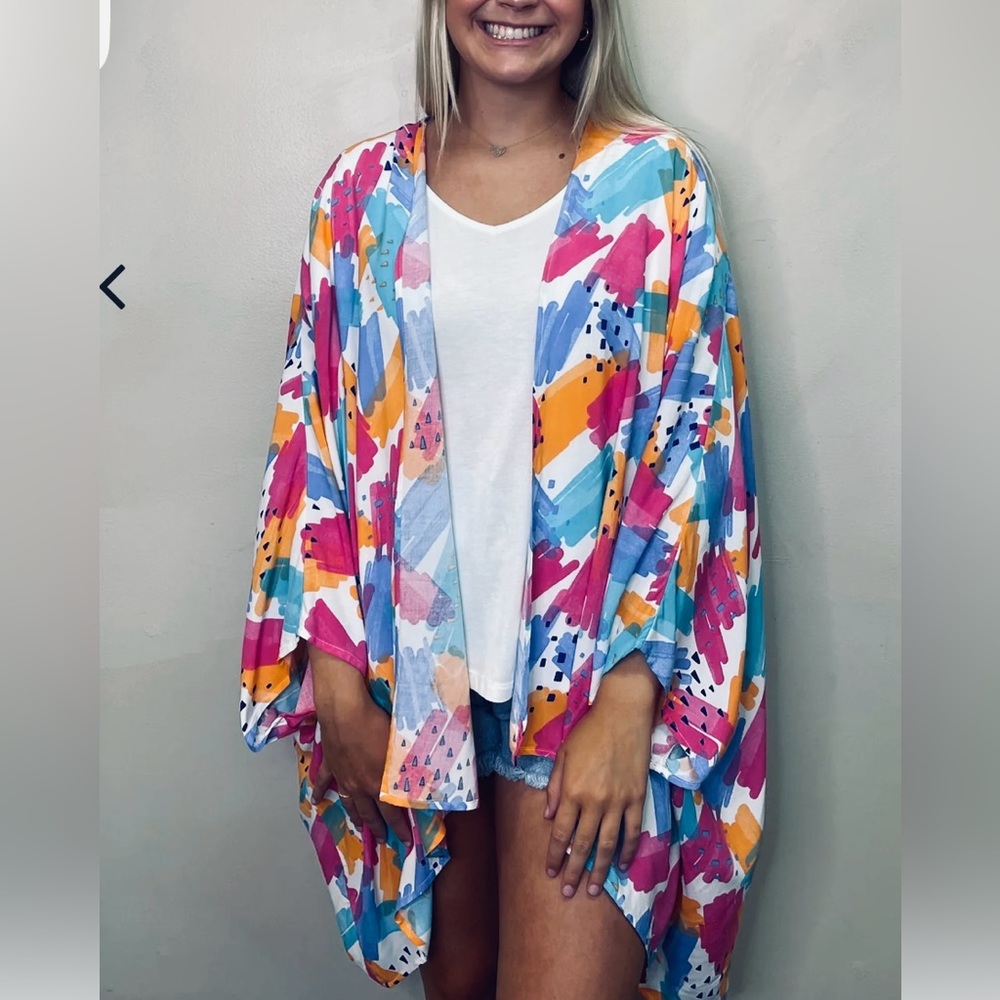 Dear Scarlett One Size Kimono Summer Swim Cover Boutique